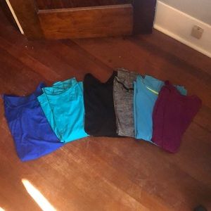Bundle of work out athletic shirts